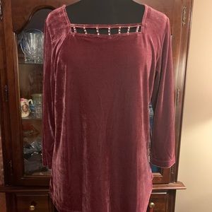 5 for $30.  Rich Velvet Blouse
